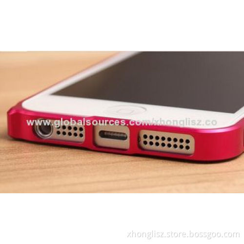 Aluminum Alloy Metal Frame Bumper Case for iPhone 5/5S, Various Colors Available